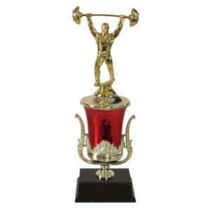 Weightlifter Trophy Cup