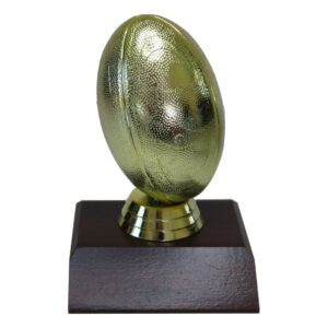 Large Rugby Ball Figurine