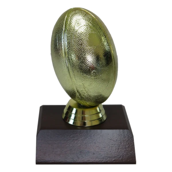 Large Rugby Ball Figurine