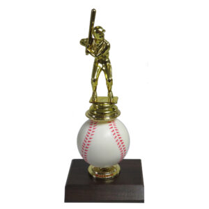 Spinning Baseball Figurine Trophy-Male