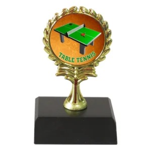 Table Tennis Insert Trophy-Table tennis Table-Green