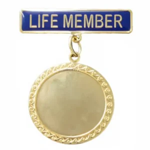 Life Member Badge - Blue