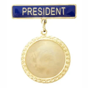 President Badge - Blue