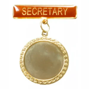 Secretary Badge - Red