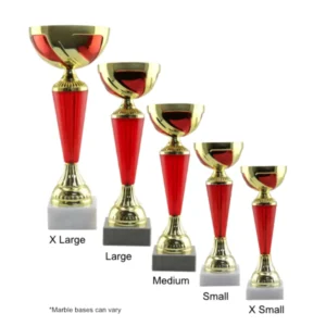 Crimson Trophy Cups