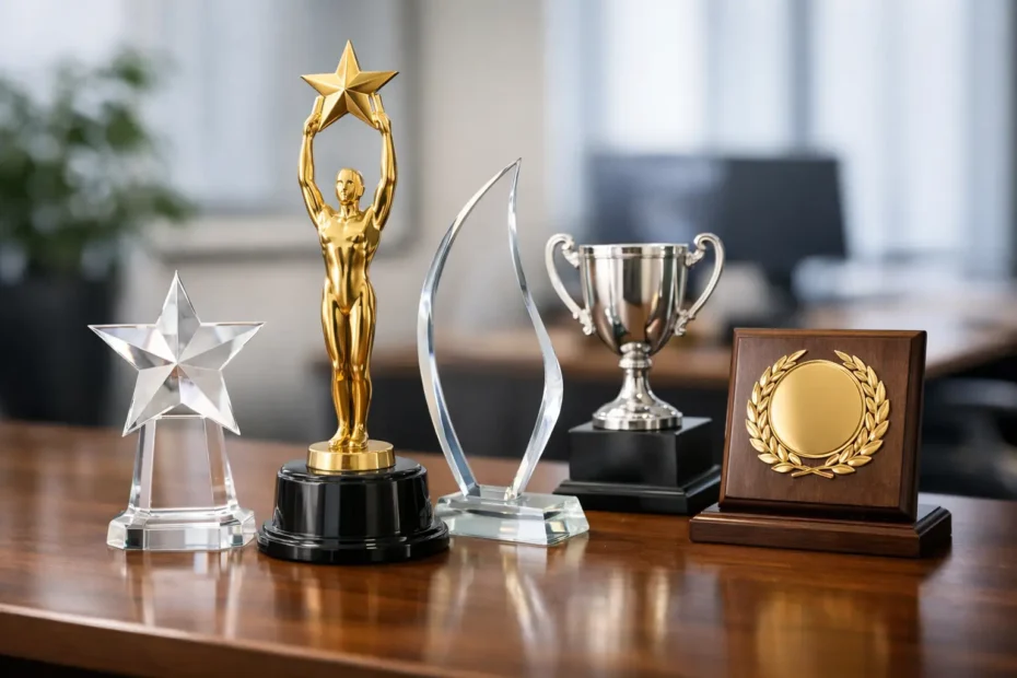 Employee Recognition Award Trophies