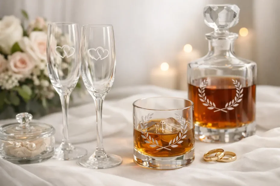 Personalised Glassware Wedding Gifts That Last Personalised Glassware Wedding Gifts That Last